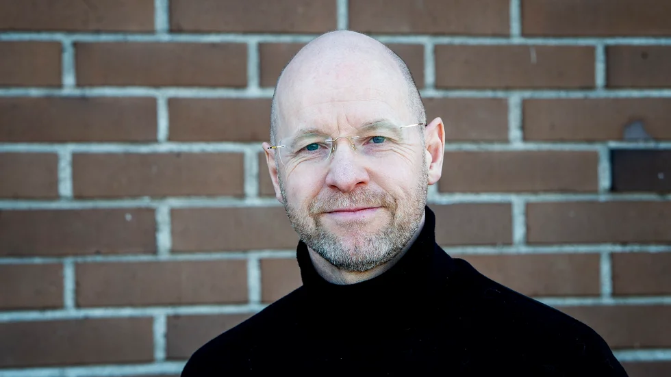 Författaren Jesper Larsson fick förra årets kulturstipendium mycket tack vare boken "Den dagen den sorgen".