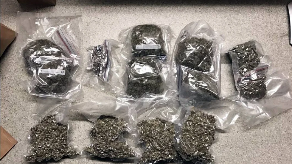 I en sopsäck på vinden hittade polisen 2,5 kilo cannabis inslaget med samma vakuumförpackare som fanns i 26-åringens köksskåp.