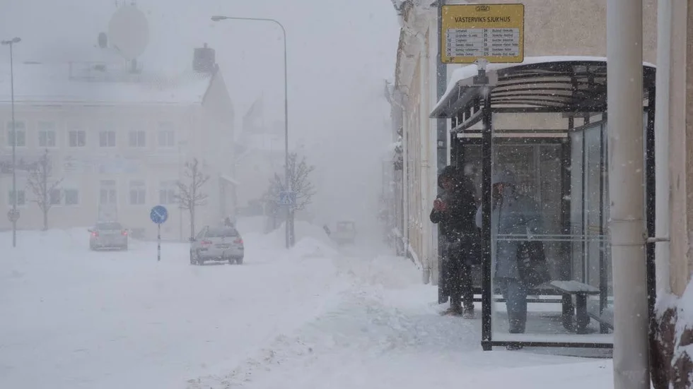 Försenat. Även på torsdagen uppstod förseningar i trafiken. Särskilt bussarna var drabbade.