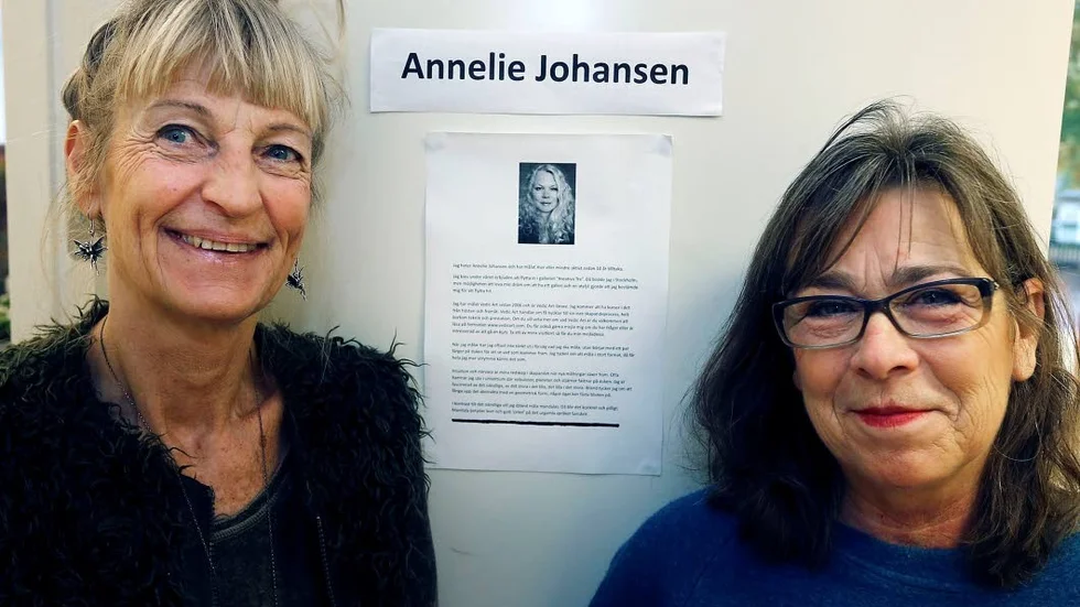 Anlouice Silverwitt, Annelie Johansen och Kickie Bergengren tycker att det har varit givande att ha ett galleri tillsammans.