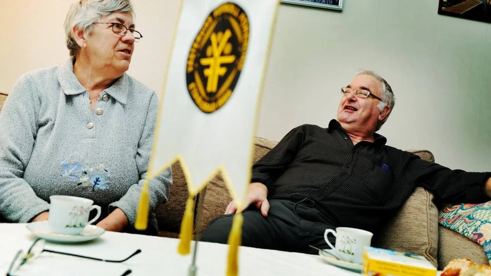 Svea och Egon Lindqvist.