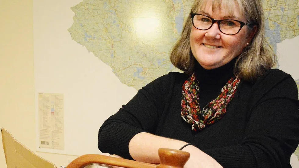 Helen Nilsson och de övriga i S-gruppen reserverade sig mot beslutet att låta äldre förskolebarn flytta in i Djursdala skola.