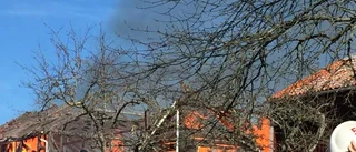 Brand vid Segersgärde tog flera byggnader