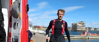 Övningsdykning på djupaste allvar