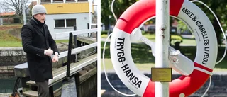 Udda hyllning efter kanalräddning