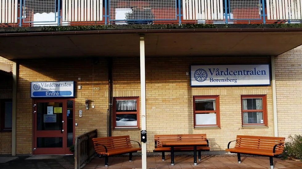 Vårdcentralen i Borensberg.