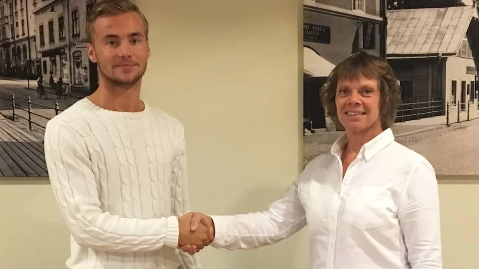 Filip Printzell och Ing-Britt Engdahl.