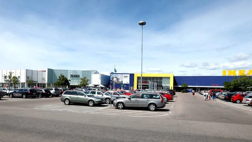 Det var på Ikea i Linköping som arbetsplatsolyckan inträffade.