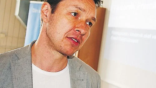Slutar som vd. Roger Psajd har i samråd med styrelsen bestämt sig för att hoppa av vd-posten på Västervik Framåt. Foto: Sara Andersson