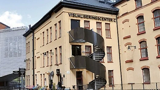 Visualiseringscentrum är välbesökt även under semestertider.