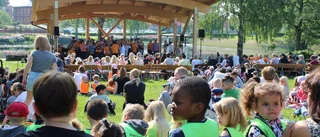 Bjöd på show med Astrid-tema