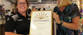 Hon fick pris som Årets Företagare