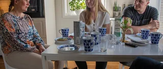 Starkt möte med polisbarnen