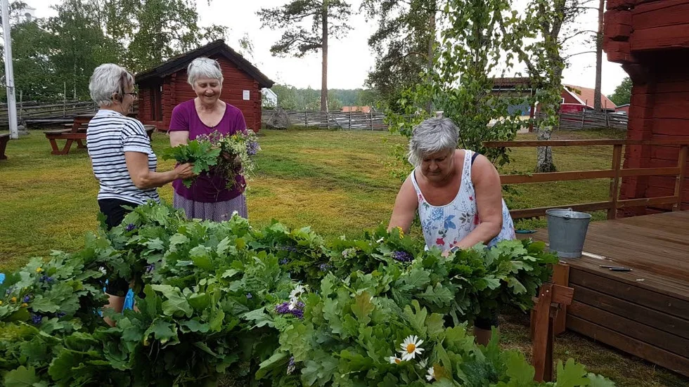 Monica Eriksson, Laila Lööw och Karin Westrin.