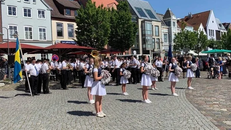 Ungdomsmusikkåren blev prisvinnare i den internationella musikfestivalen i Hattstedt.