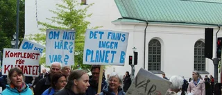 Eleverna strejkar för klimatet