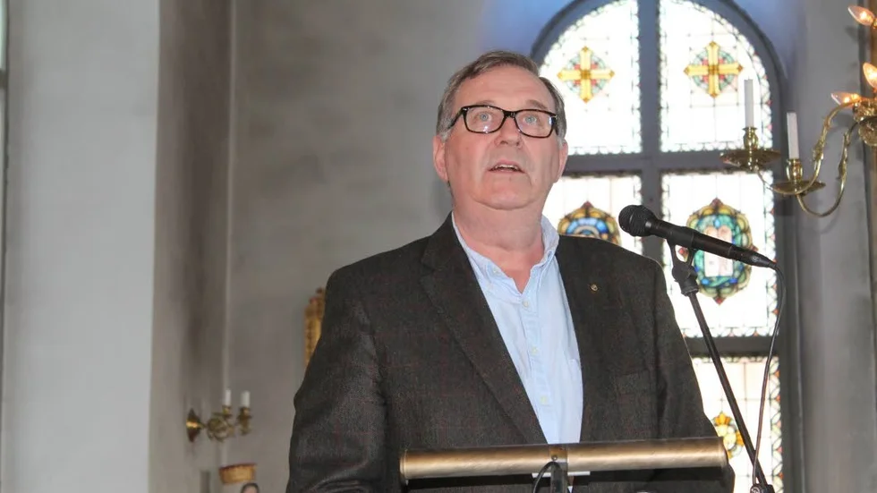 Rotarys president Christer Segerstéen