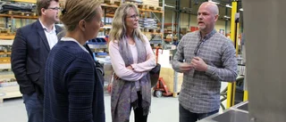 Politiker på turné bland företagen