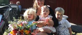 Positiv elvabarnsmamma med framtidstro