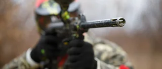 Firmafest spårade ur på paintballarena