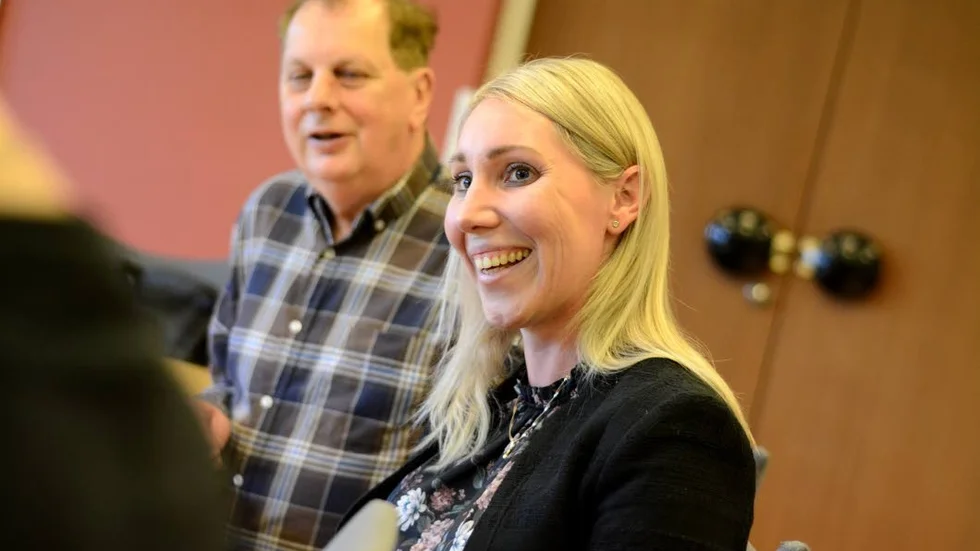 Elisabeth Qvisth, utredningsingenjör, och Staffan Andersson har medverkat vid detaljprojekteringen av vattenverket.