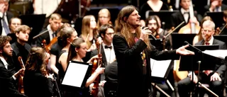 Nästan fullsatt på filmmusikkonsert