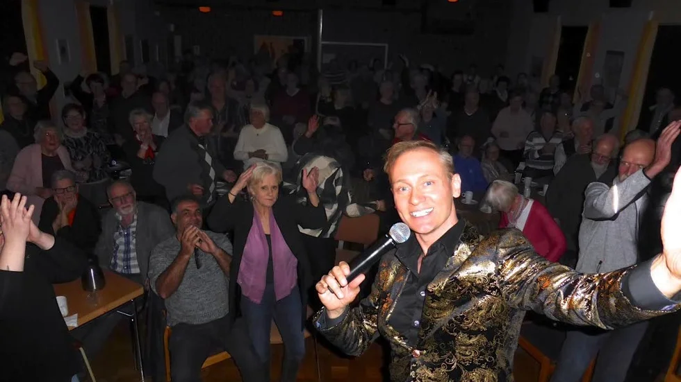 Daniel Yngwe fick publiken att dansa loss i Går´n