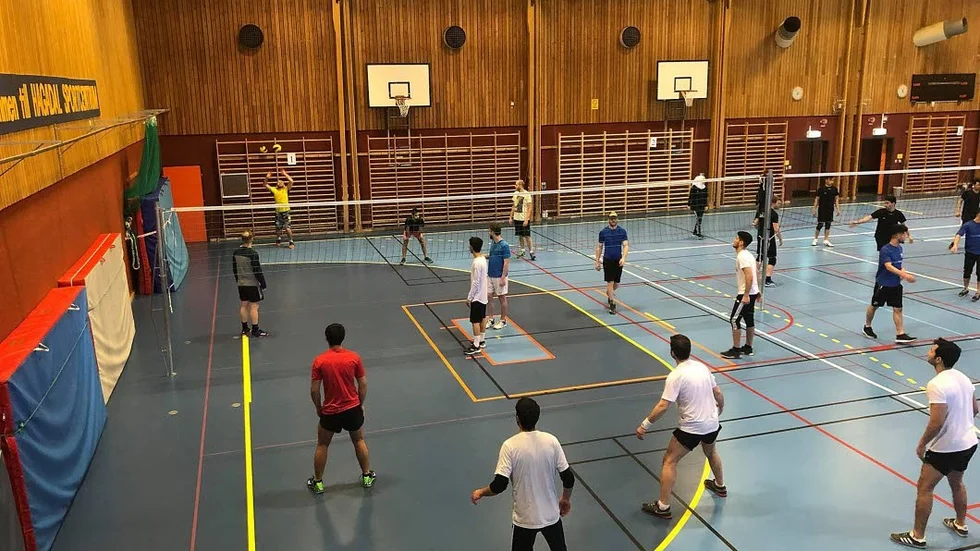 Åtta lag kom till spel i Hagadal.