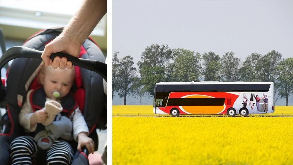 Vänsterpartiet vill göra landsbygdstrafiken i Östergötland mer barnsäker.