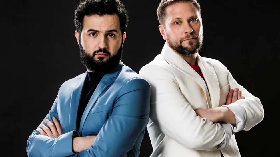 "En skam för Sverige 2". Soran Ismail och Magnus Betnér.