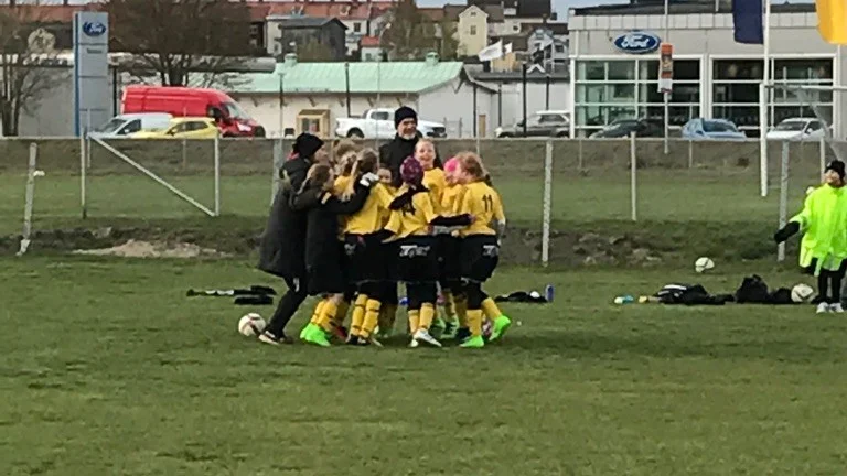 Vimmerby IF:s F06-or i matchen mot Västerviks FF.