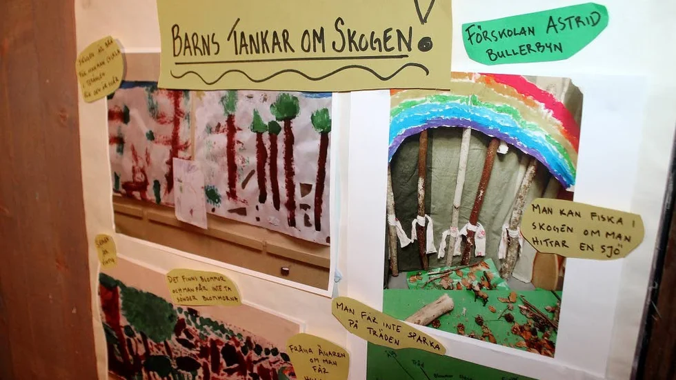 I Curmanska magasinet presenterades de projekt som sysselsatt barnen under året.