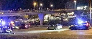Person föll från bro - förd till sjukhus