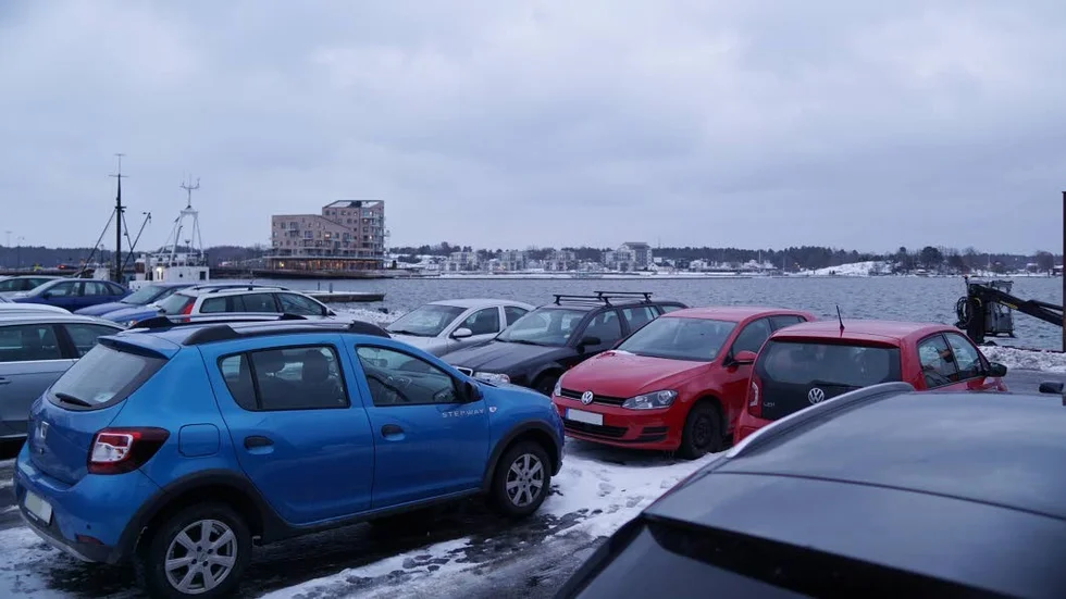 Hamnplanen är en av de parkeringar som kan komma att avgiftsbeläggas.