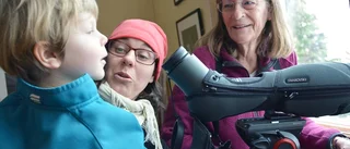 Familjedag lockade – trots regnrusk