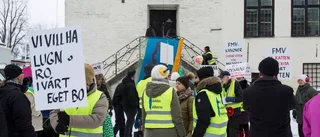 De manifesterar för Vättern