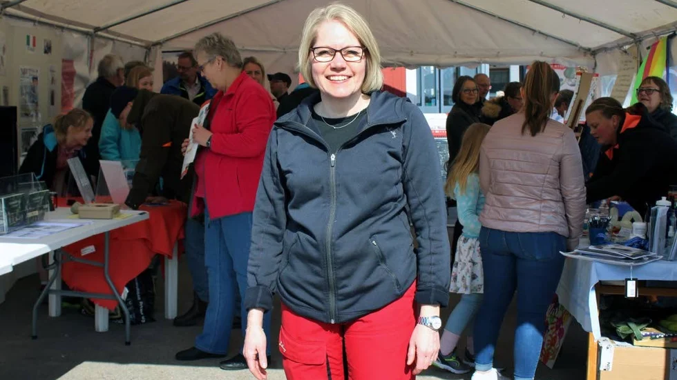I dag driver Pernilla Axén lanthandeln tillsammans med sin bror Magnus.