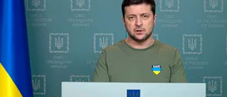 Zelenskyj: Jag har ingen rätt att vara rädd