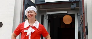 Nostalgisk invigning av utställning