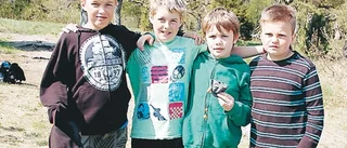 Fjärdeklassare lär sig om forntiden