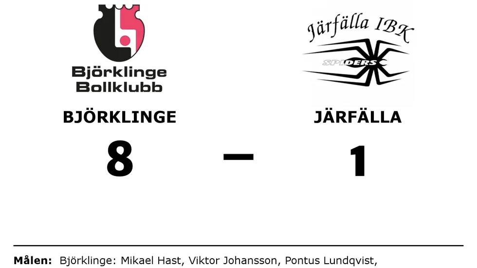 Björklinge BK vann mot Järfälla IBK
