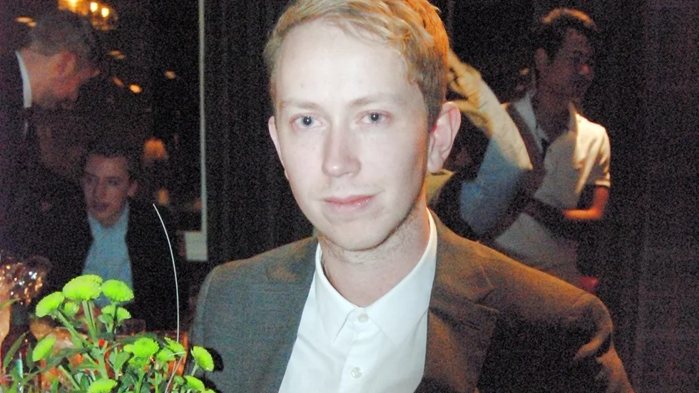 Oscar Bengtsson blev den första att få ta emot utmärkelsen från Ludvig Carlssons Minnesfond. "Det är en ära, men helst hade vi velat ha Ludde här hos oss i stället", säger Oscar.