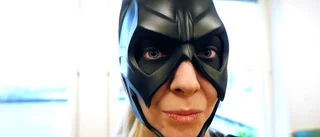 Superhjältar kom på sjukhusbesök