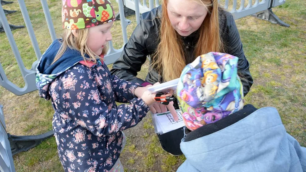 Kartan måste läsas noga så att man hamnar på rätt ställe.