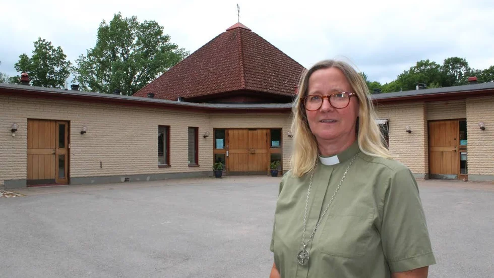 I Björkhällakyrkan, som byggdes för 30 år sedan, har Marie Johansson sin bas.