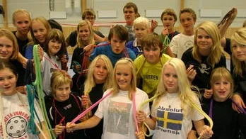 Vi klarade en miljon hopp i Olandshallen.