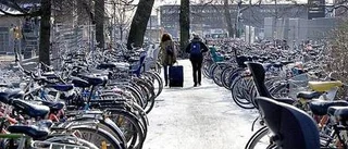 Tusentals cyklar flyttas vid stationen