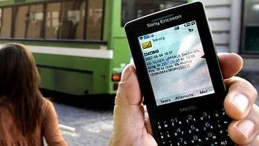 Sms-biljetten är en del av det kontantlösa systsmet.