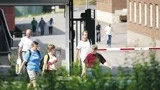 Skiftesarbetare vid Hallsta pappersbruk.