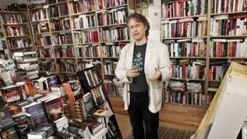Jan Smedh, en av Uppsala English Bookshops grundare.